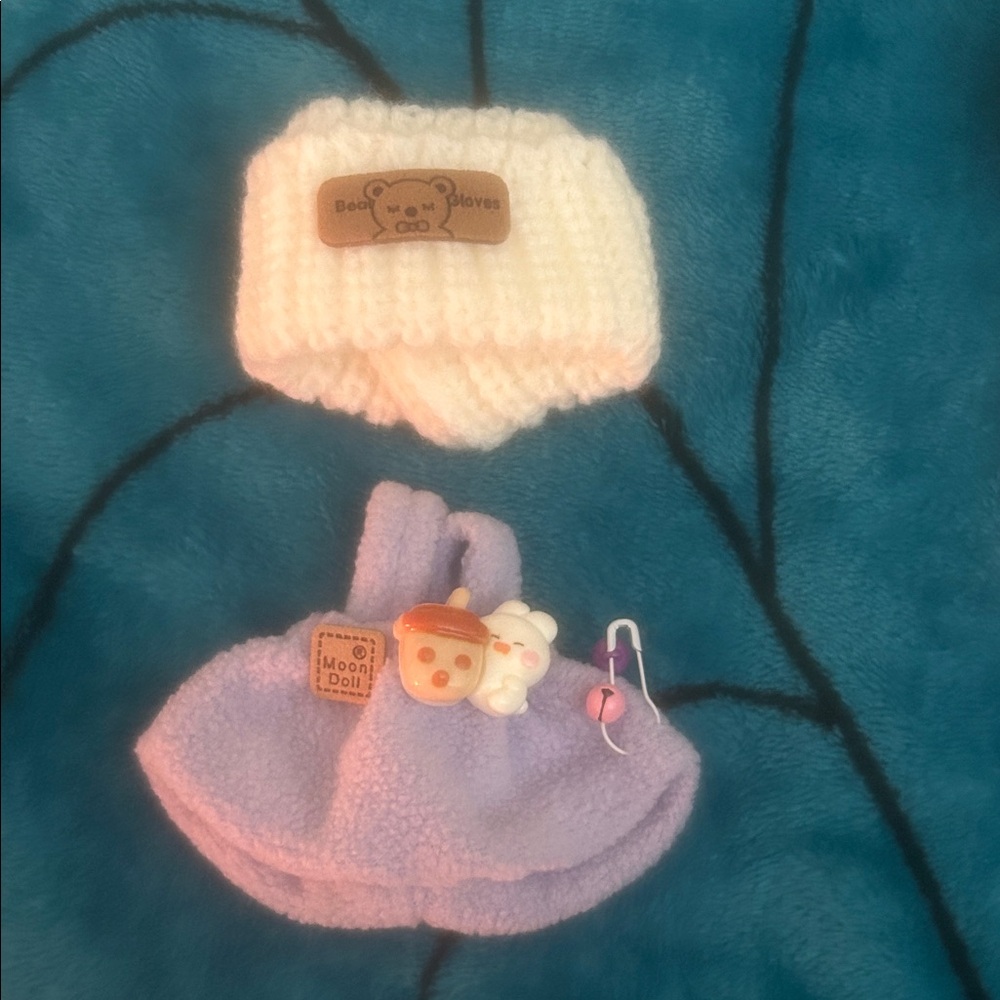 Labubu outfit purple